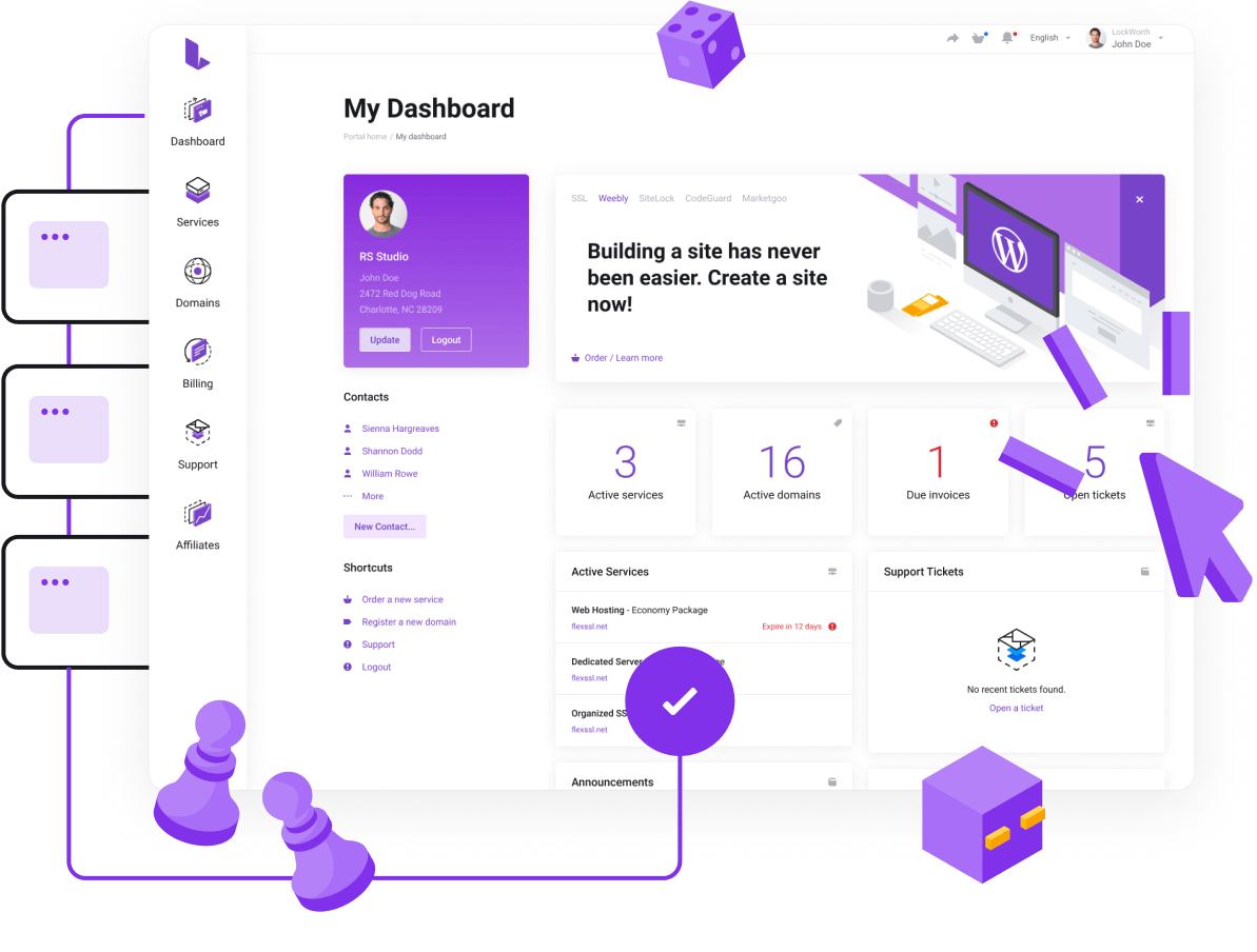Powerful  Game Server control panel