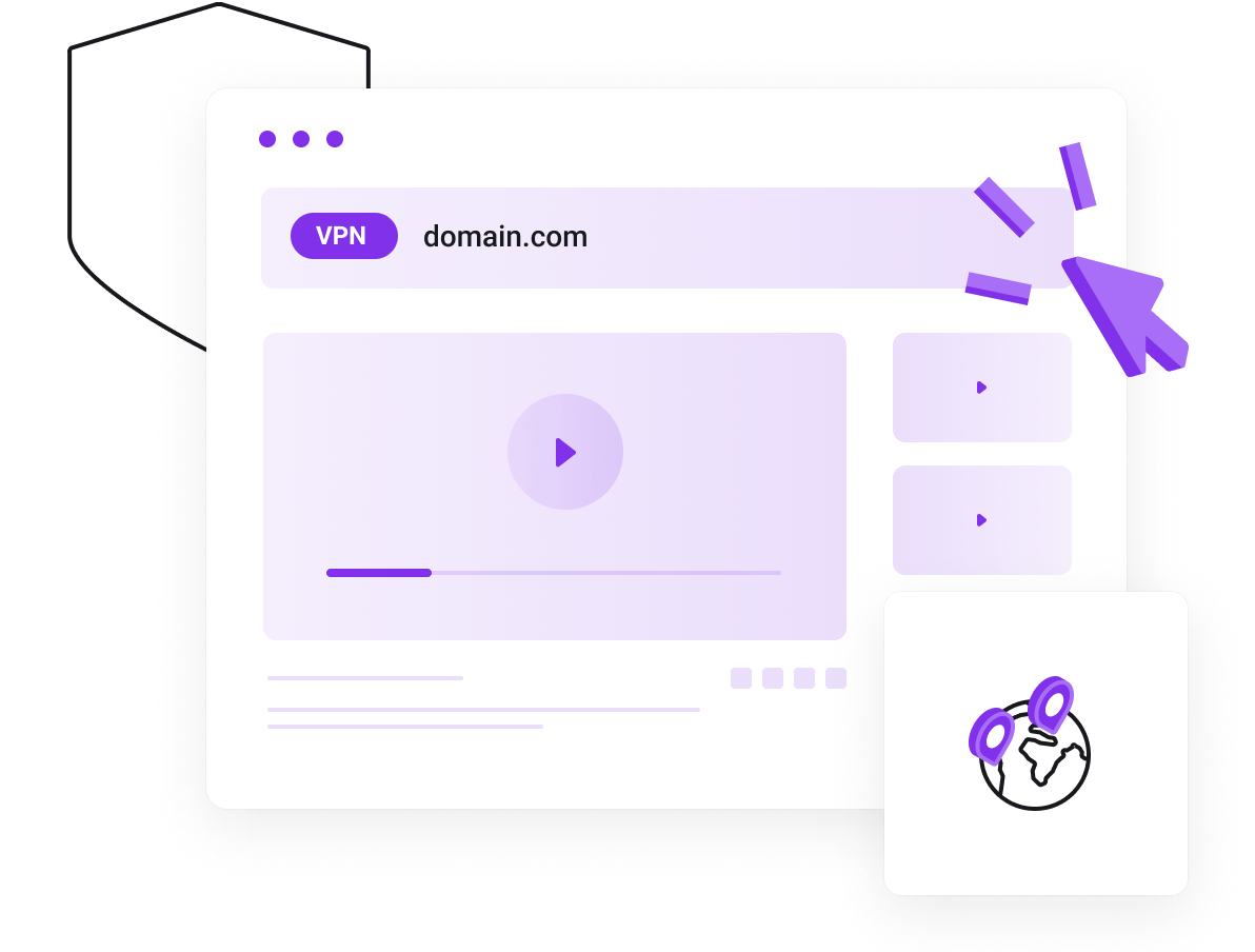 Stream and browse without limitations